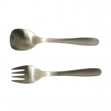 銀世代 Small spoon and fork